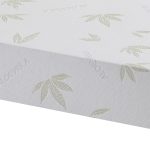 Close-up of Aloe Vera infused cover on Pureflex Luxury Memory Foam Mattress