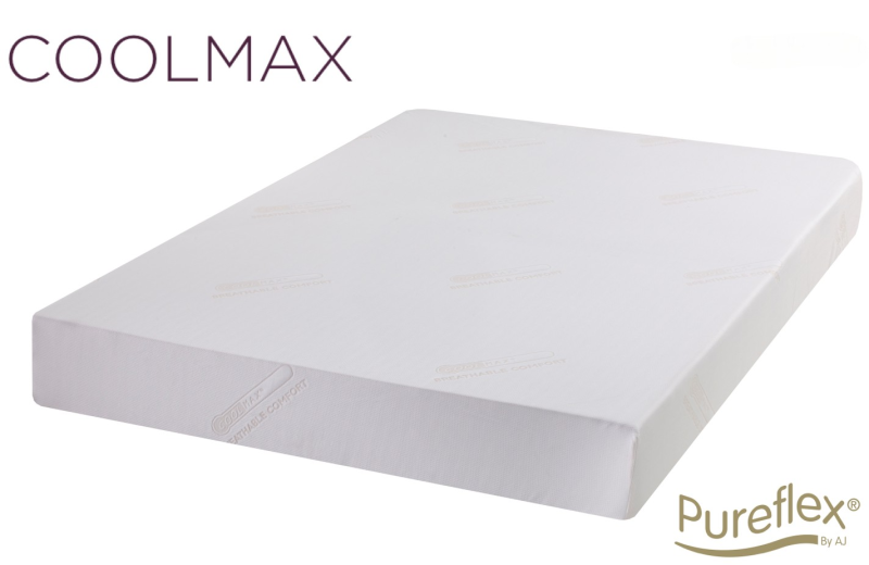 PureFlex CoolMax Memory Mattress with 5cm memory foam, Reflex base, and cooling airflow cover