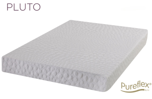 PureFlex Pluto Memory Foam Mattress with medium firmness and Reflex support for pressure relief