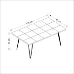 Leaf-Designer-Retro-Large-Coffee-Table-Multi-Colour-297225908301-4 – product image