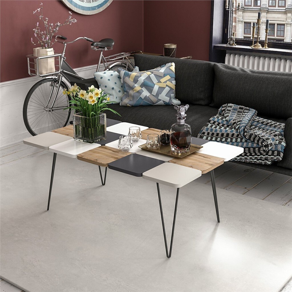 Leaf-Designer-Retro-Large-Coffee-Table-Multi-Colour-297225908301 – product image