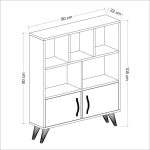Ducky-Bookcase-White-Walnut-296660304764-9 – product image