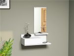 AYNALI-Wall-Mounted-Console-Dressing-Table-With-Mirror-White-297238340885-3 – product image