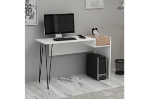 Candy-Modern-Retro-Home-Office-Desk-with-USB-Ports-White-297229286485 – product image
