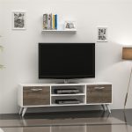 Horus-TV-Stand-Cabinet-120cm-Finished-in-White-Walnut-With-Floating-Shelve-296985481336-3 – product image