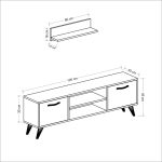Horus-TV-Stand-Cabinet-120cm-Finished-in-White-Walnut-With-Floating-Shelve-296985481336-5 – product image