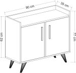 LAURA-2-DOOR-MULTI-PURPOSE-SHOE-CABINET-WHITE-296660224786-3 – product image