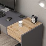 Candy-Modern-Retro-Home-Office-Desk-with-USB-Ports-Grey-297229260407-2 – product image