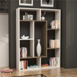 Liam-Bookcase-White-Walnut-296661344617-2 – product image