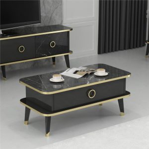 Marble-Design-Coffee-Table-in-Black-Gold-296535492488 – product image