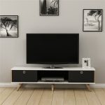 Zeyn-TV-Stand-150cm-Cabinet-Media-Unit-2-Cupboards-1-Shelve-296983579238 – product image