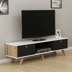 Zeyn-TV-Stand-150cm-Cabinet-Media-Unit-2-Cupboards-1-Shelve-296983579238-5 – product image