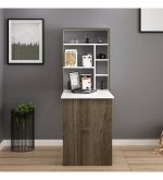 Magicbox-Folding-Wall-Mounted-Study-Desk-Table-WhiteIstanbul-Walnut-296729066219-2 – product image